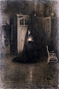 Carl Larsson Good Night Thielska 221