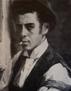 Carl Lotave självporträtt
