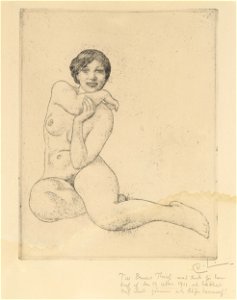 Carl Larsson Sitting Model Thielska 225b