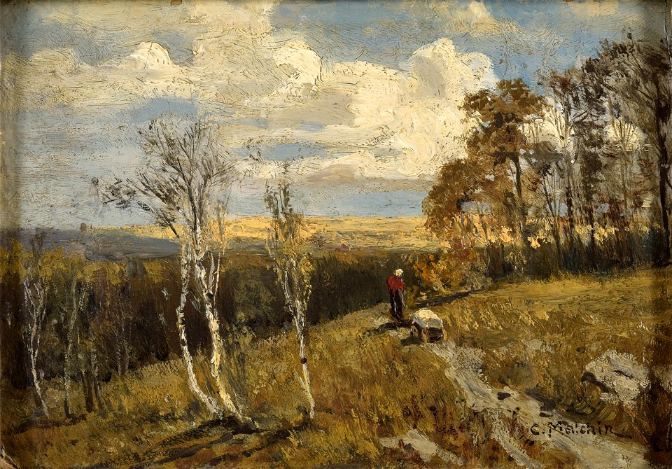 Carl Malchin Weite Landschaft