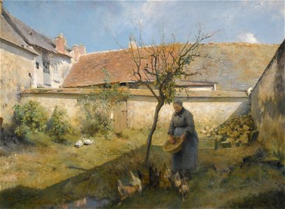 Carl Larsson, 1883 - À la Campagne