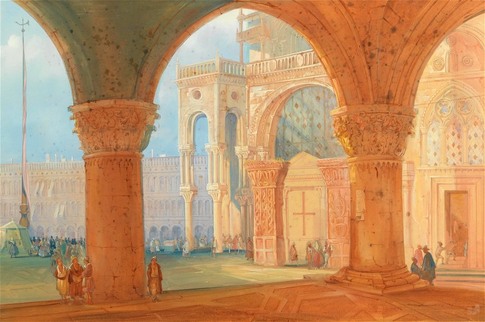 Carl Martin Laeisz Piazza San Marco