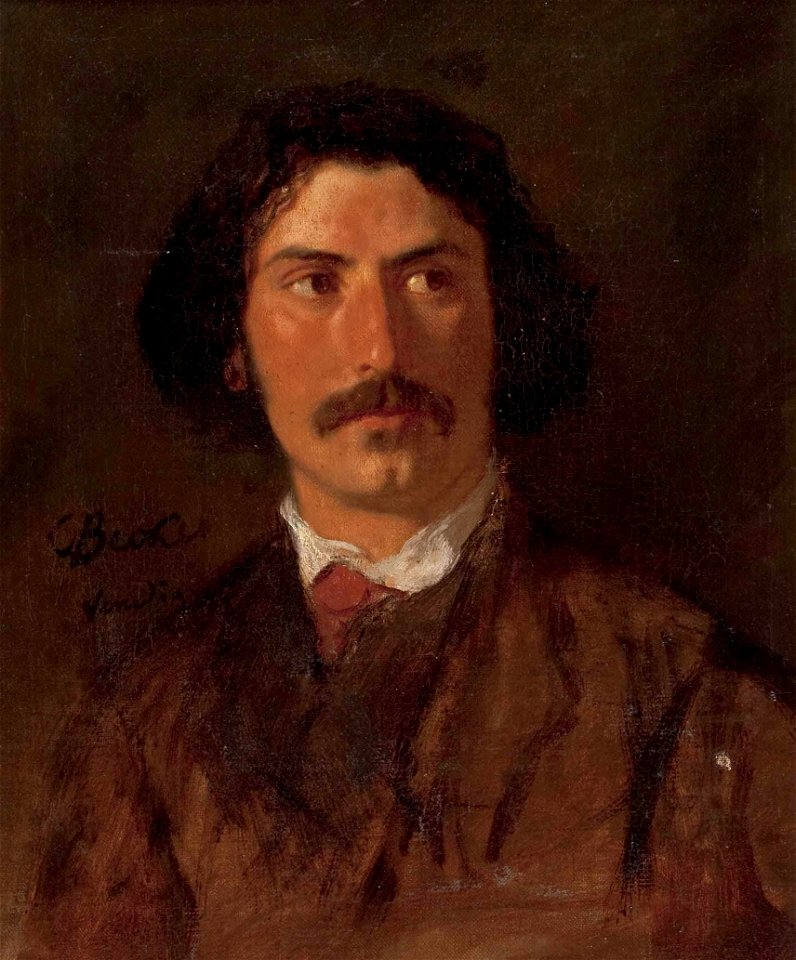 Carl Ludwig Friedrich Becker Portrait eines Mannes