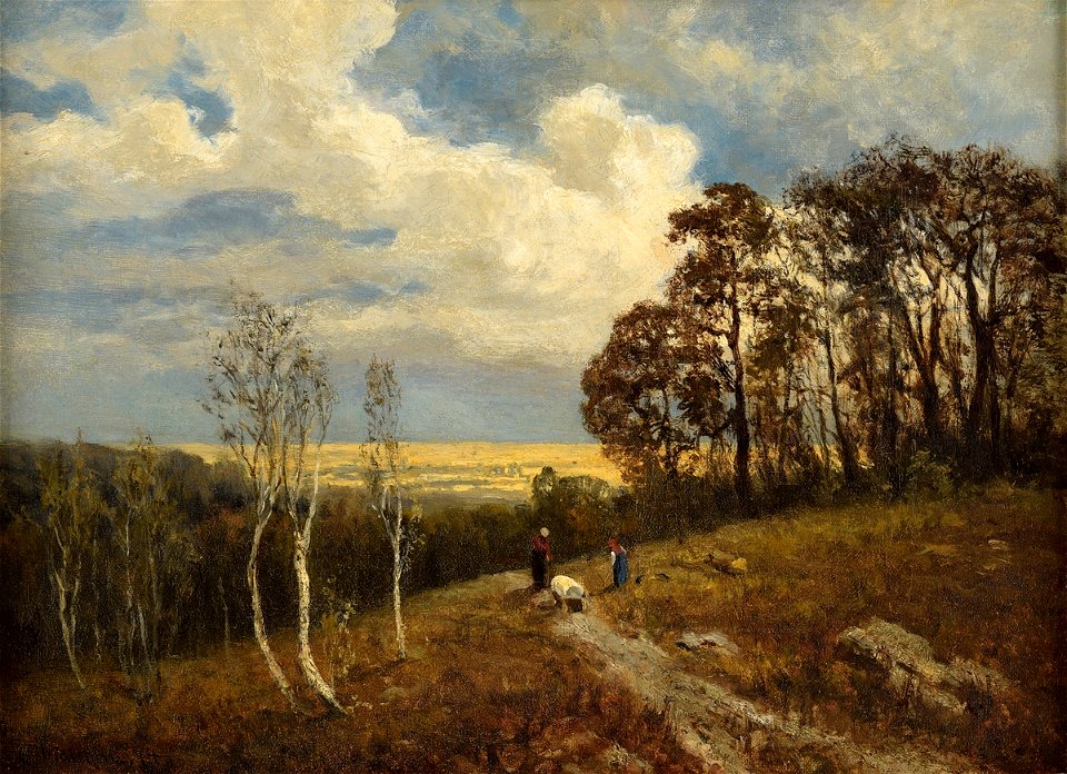 Carl Malchin Partie an der Ostsee 1874