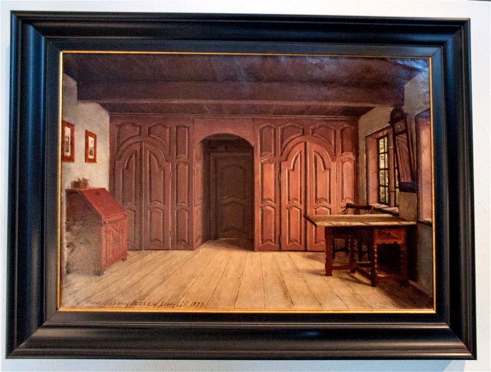 Carl Ludwig Jessen - Nordfriesische Bauernstube