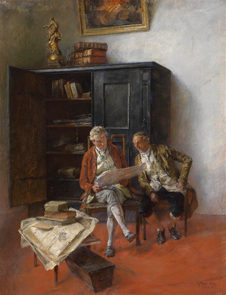 Carl Mayr-Graetz Die Urkunde 1890