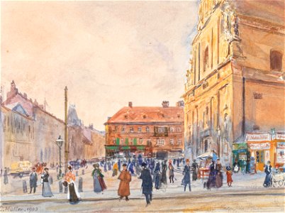 Carl Müller Karmeliterkirche Leopoldstadt