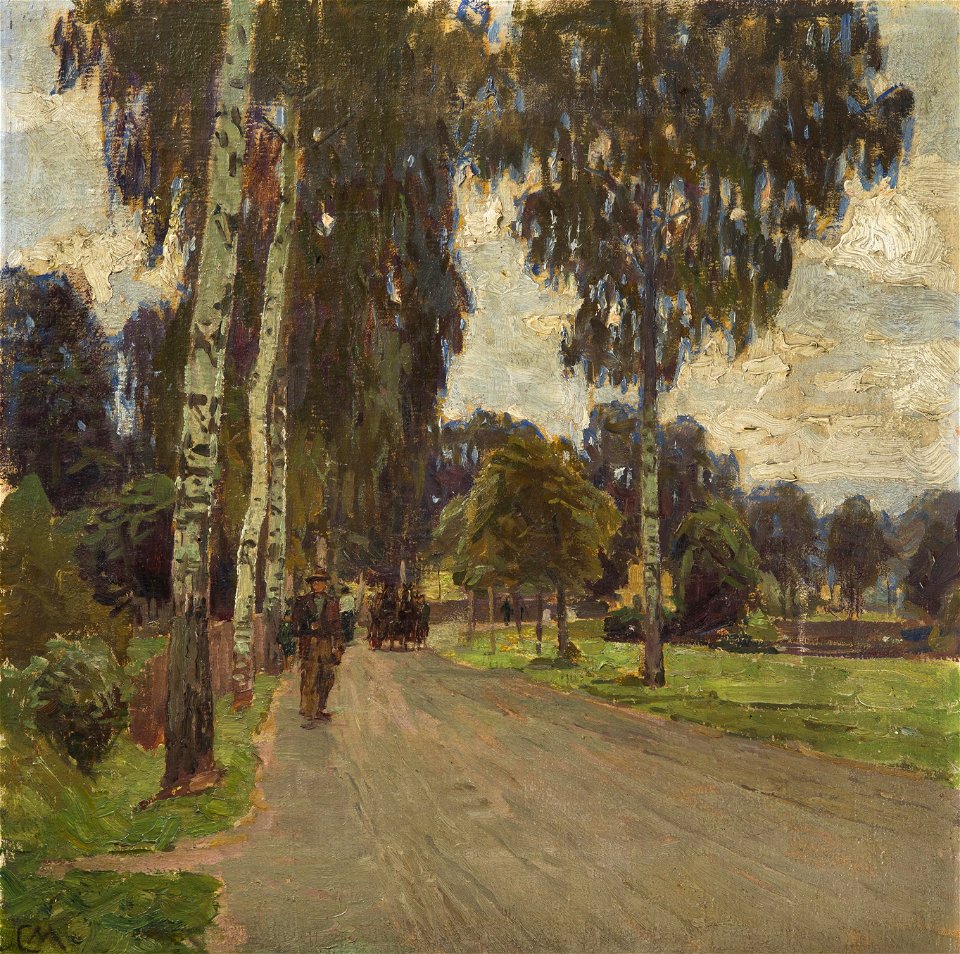 Carl Moll-Alley near Freudenthal Chateau
