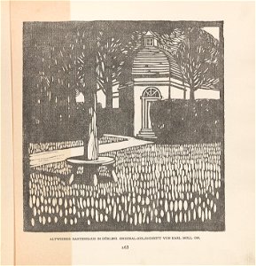 Carl Moll Ver Sacrum 1903 15 263 Altwiener Gartenhaus in Döbling