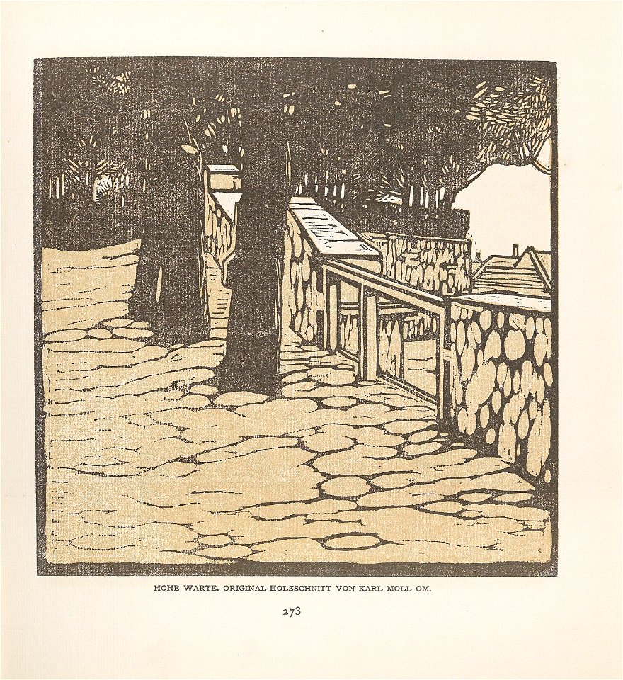 Carl Moll Ver Sacrum 1903 15 273 Hohe Warte