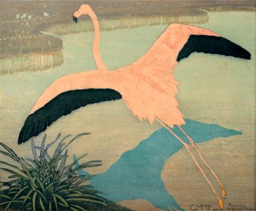 Carl Moser Flamingo 1922