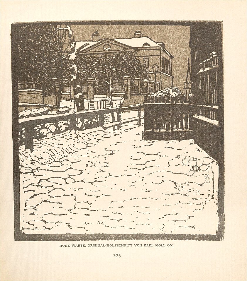 Carl Moll Ver Sacrum 1903 15 275 Hohe Warte