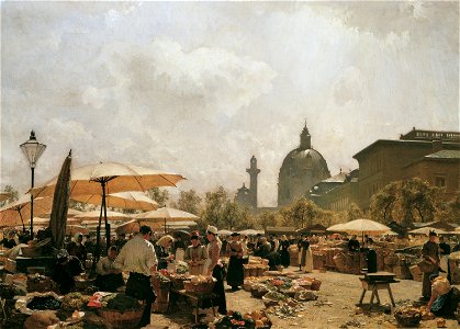 Carl Moll-Naschmarkt in Vienna