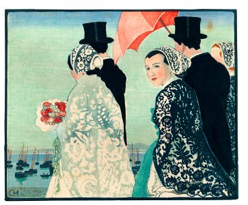 Carl Moser Bretonische Hochzeit