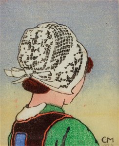 Carl Moser Bretonisches Mädchen