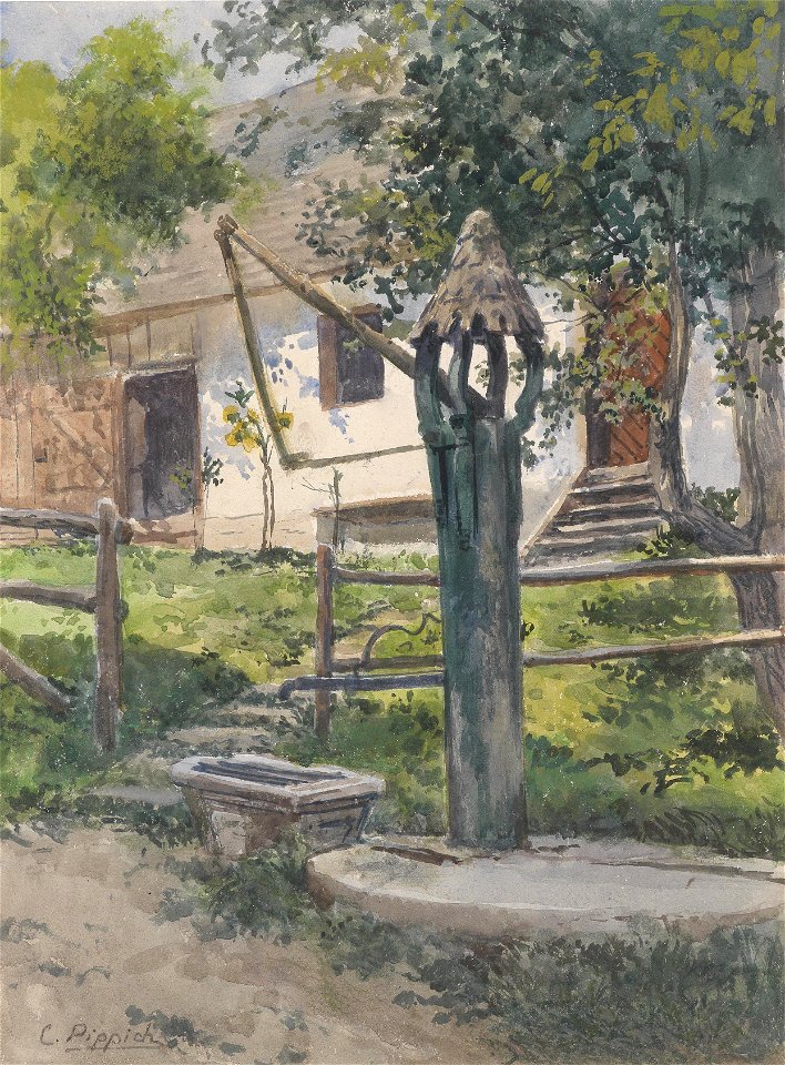 Carl Pippich Ziehbrunnen in Neuhofen an der Ybbs