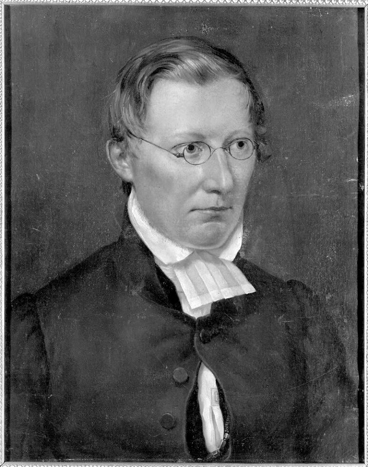 Carl Peter Mazér - Gustaf Henrik Mellin, Priest and Author - NM 2863 - Nationalmuseum