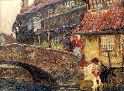 Carl O’Lynch of Town Wäscherinnen am Kanal