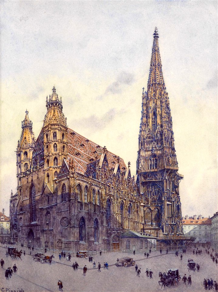 Carl Pippich Stephanskirche in Wien