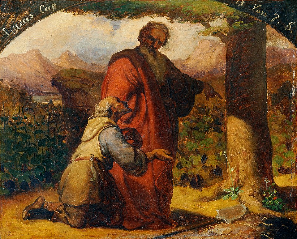 Carl Rahl - Das Gleichnis vom unfruchtbaren Feigenbaum - 5651 - Österreichische Galerie Belvedere