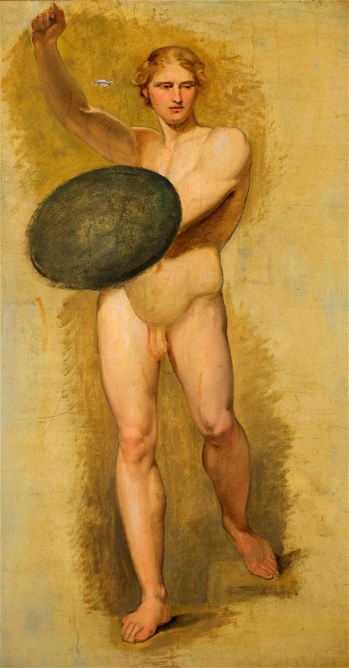 Carl Rahl - Jüngling mit Schild - 4526 - Österreichische Galerie Belvedere