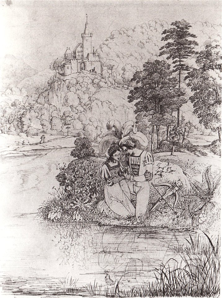 Carl Philipp Fohr - Illustration Der Zauberring
