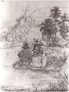 Carl Philipp Fohr - Illustration Der Zauberring