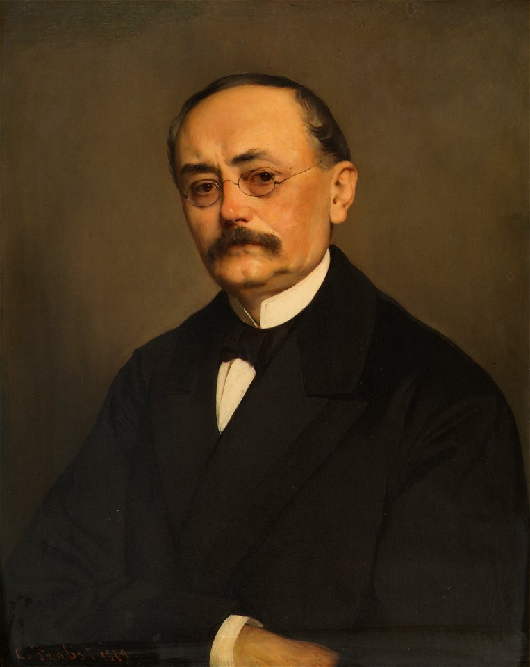 Carl Probst - Der Minister Leopold Ritter Hasner von Artha - 144 - Österreichische Galerie Belvedere