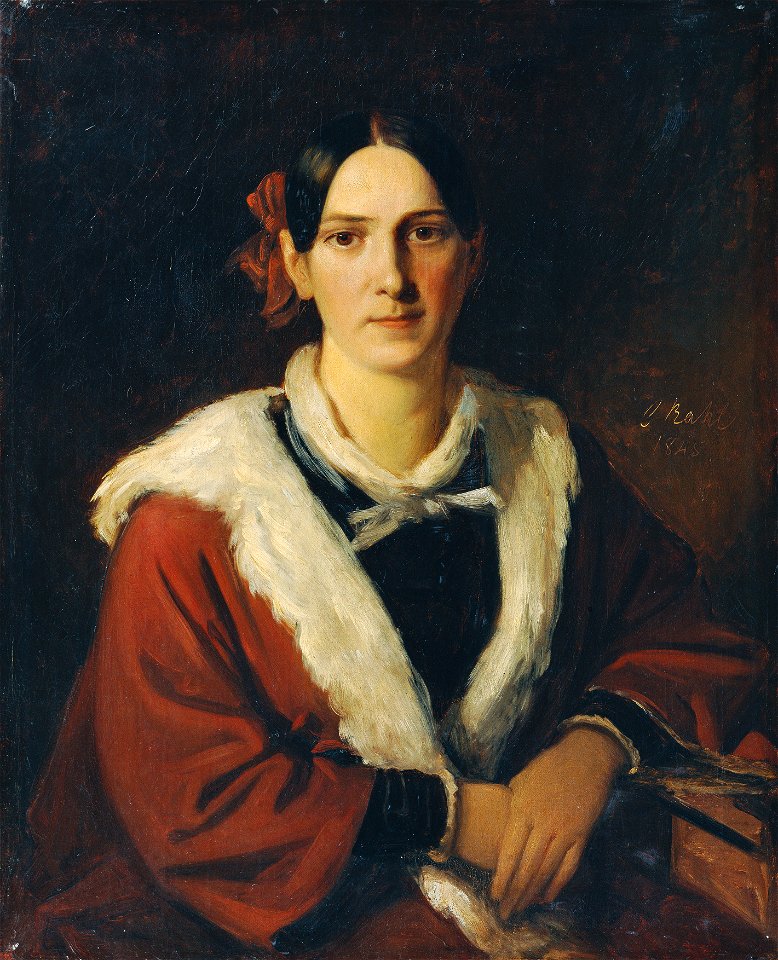Carl Rahl - Luise von Schwind, die Gattin des Malers Moritz von Schwind - 2599 - Österreichische Galerie Belvedere