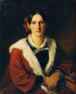 Carl Rahl - Luise von Schwind, die Gattin des Malers Moritz von Schwind - 2599 - Österreichische Galerie Belvedere