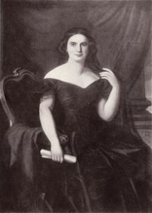 Carl Rahl - Porträt Christine Hebbel