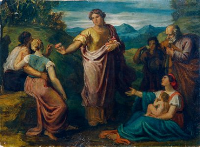 Carl Rahl - Das Mädchen aus der Fremde - 1595 - Österreichische Galerie Belvedere