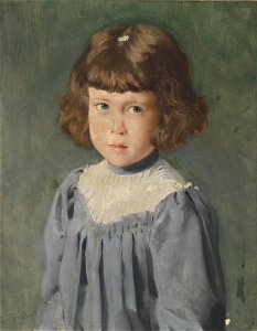 Carl Probst Mädchenbildnis