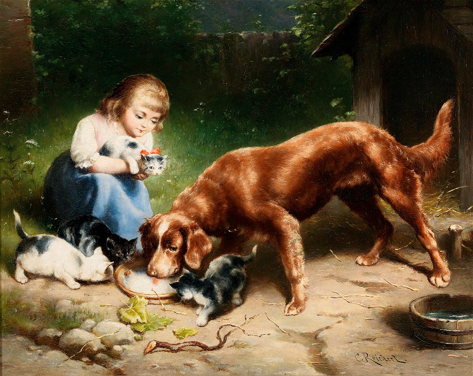 Carl Reichert - A dinner party