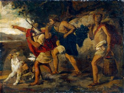 Carl Rahl - Die Kundschafter mit der Traube - 5273 - Österreichische Galerie Belvedere