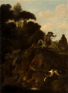 Carl Ruthart - Hirschjagd - GG 451 - Kunsthistorisches Museum