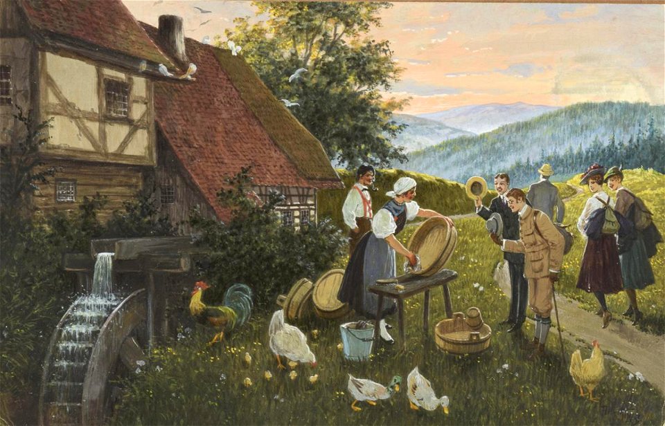Carl Robert Arthur Thiele Auf dem Land