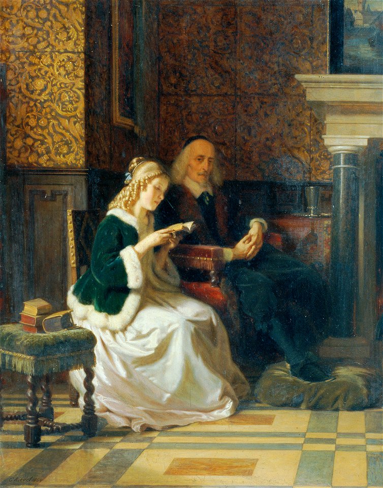 Carl Riedel - Vorleserin - 32 - Österreichische Galerie Belvedere