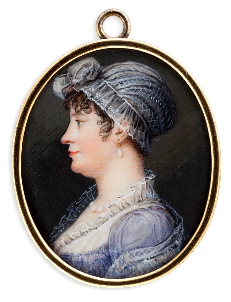 Carl Robert Fahlcrantz - Katarina Elisabeth (Lisette) Ström - S 346 - Finnish National Gallery