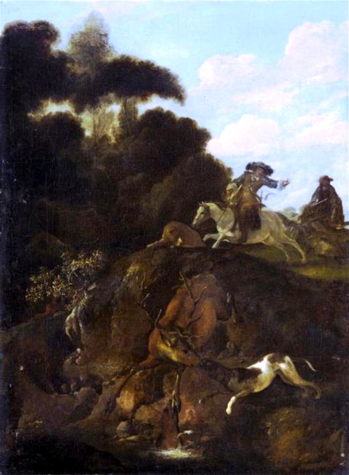 Carl Ruthart - Hertenjacht - GG 451 - Kunsthistorisches Museum