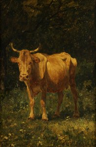 Carl Rudolf Huber - Semmelfarbene Kuh - 277 - Österreichische Galerie Belvedere