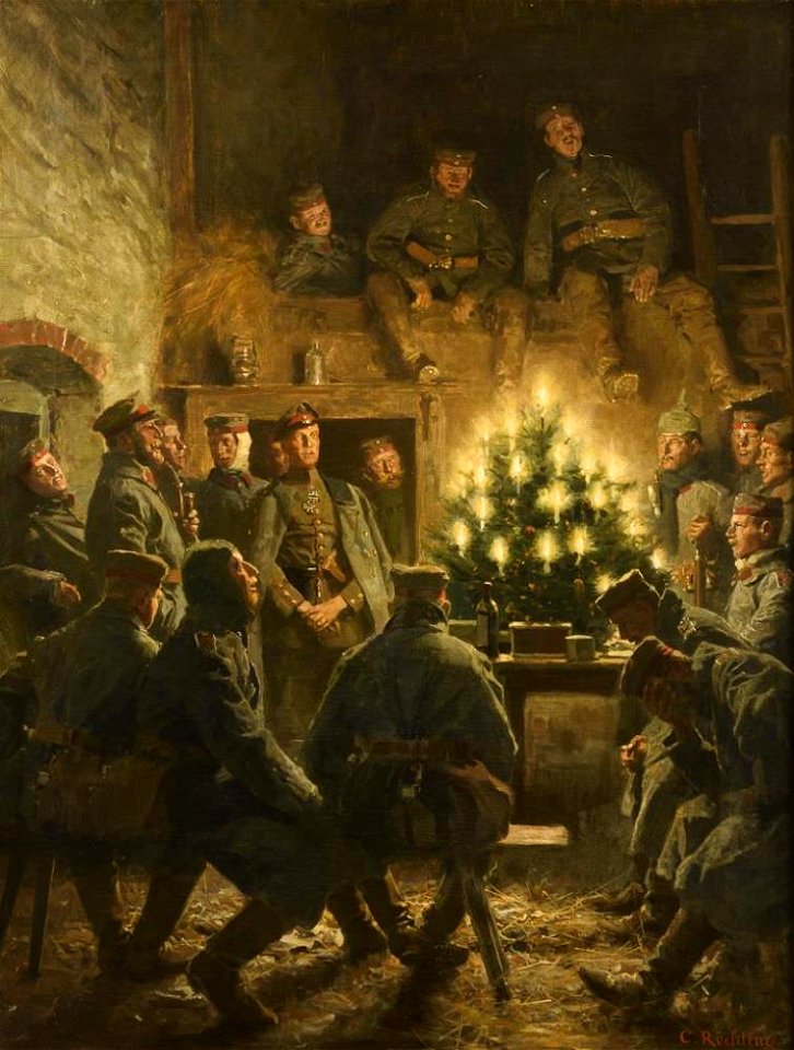 Carl Röchling Soldatenweihnacht