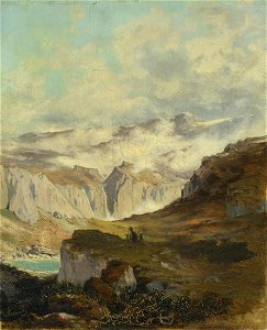 Carl Schuch - Gebirgslandschaft