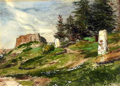 Carl Rüdell Eifellandschaft bei Ulmen