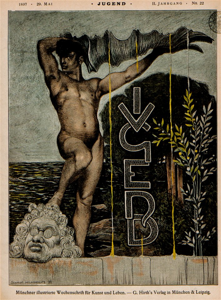Carl Schmidt-Helmbrechts - Jugend Nr. 22, 1897
