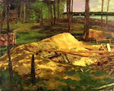 Carl Schuch - Sägegrube