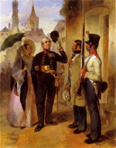 Carl Schindler, Der Wachposten