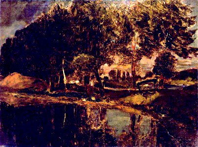 Carl Schuch - Am Seddiner See bei Kähnsdorf