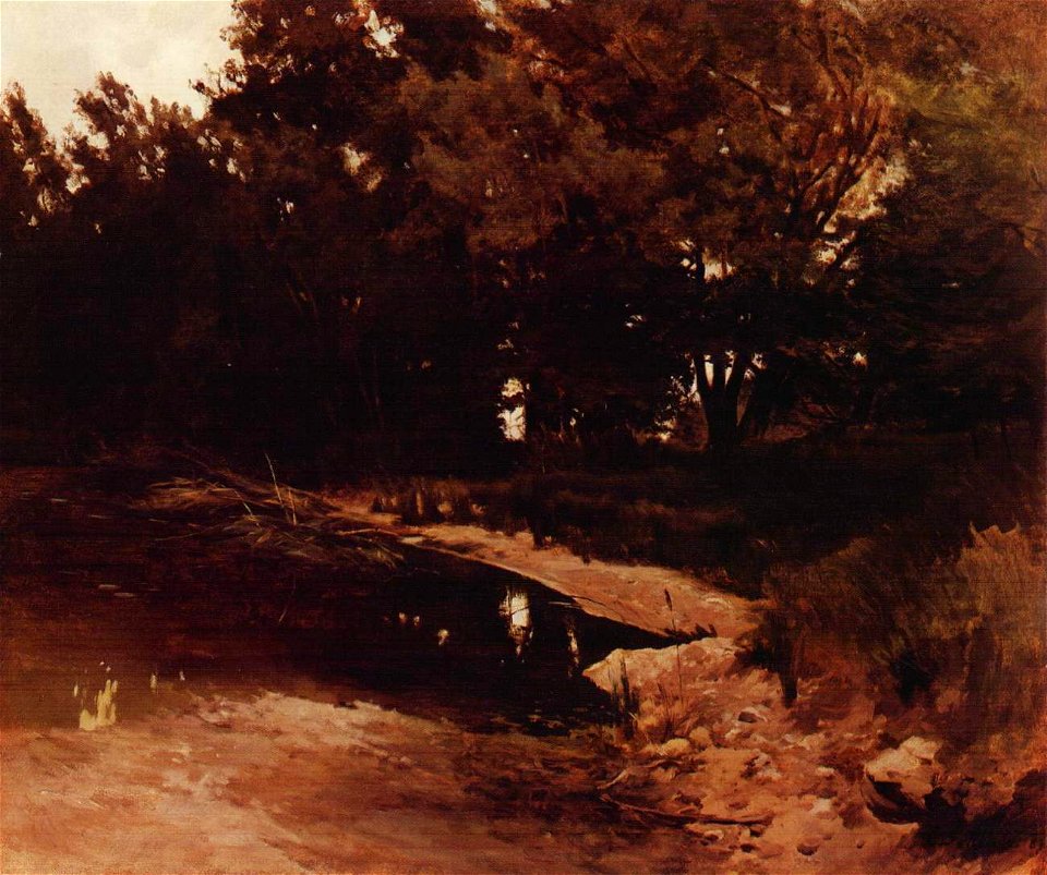 Carl Schuch - Waldsee