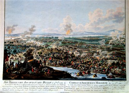 Carl Schütz - Combat d'Adschud en Moldavie le 14. 8bre. 1788